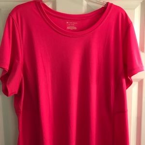 Pink Women’s Exercise Shirt, size 2x